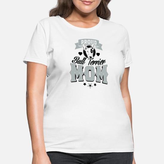 bull terrier mom t shirt